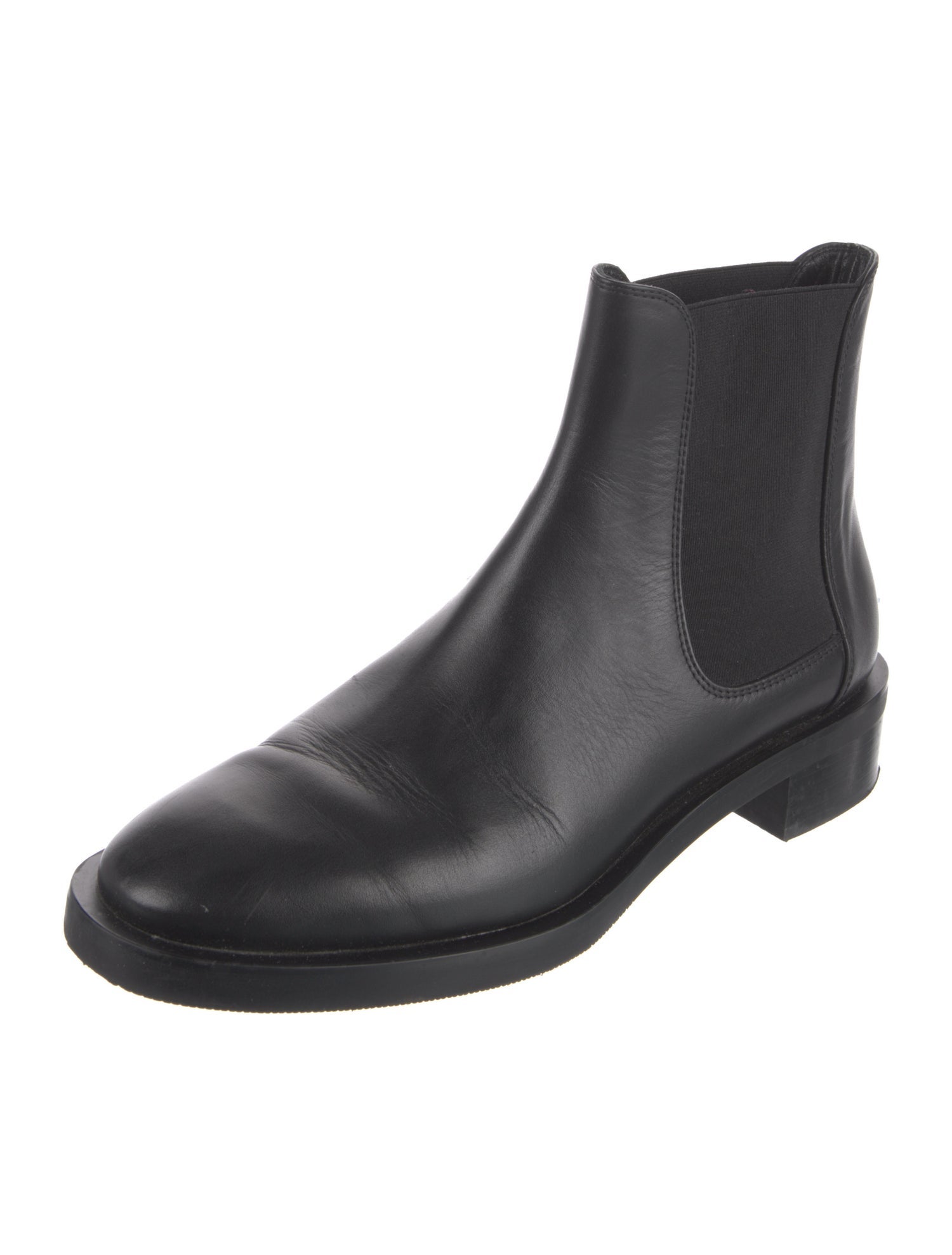 Stuart Weitzman Leather Chelsea Boots