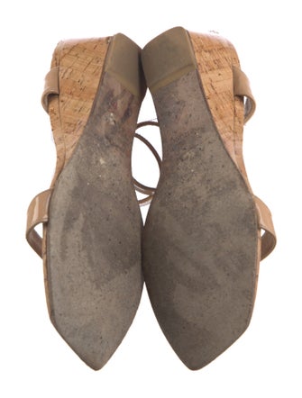 Stuart Weitzman Patent Leather Sandals