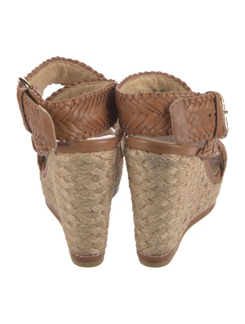 Stuart Weitzman Leather Espadrilles