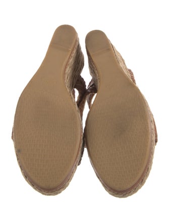 Stuart Weitzman Leather Espadrilles