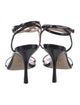 Stuart Weitzman Patent Leather Sandals