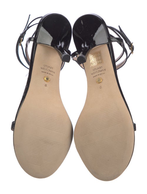 Stuart Weitzman Patent Leather Sandals