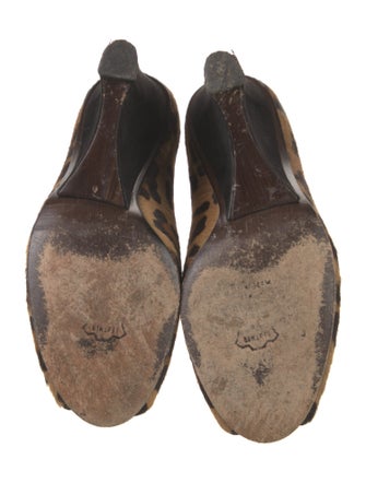 Stuart Weitzman Ponyhair Animal Print Pumps