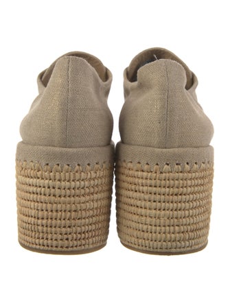 Stuart Weitzman Canvas Espadrille Sneakers