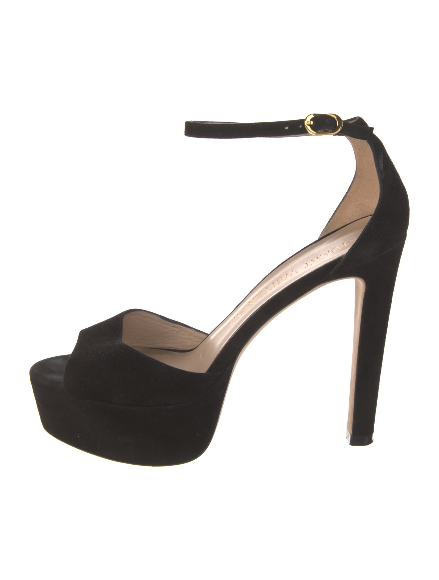 Stuart Weitzman Suede D'Orsay Pumps