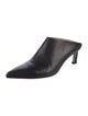 Stuart Weitzman Leather Mules