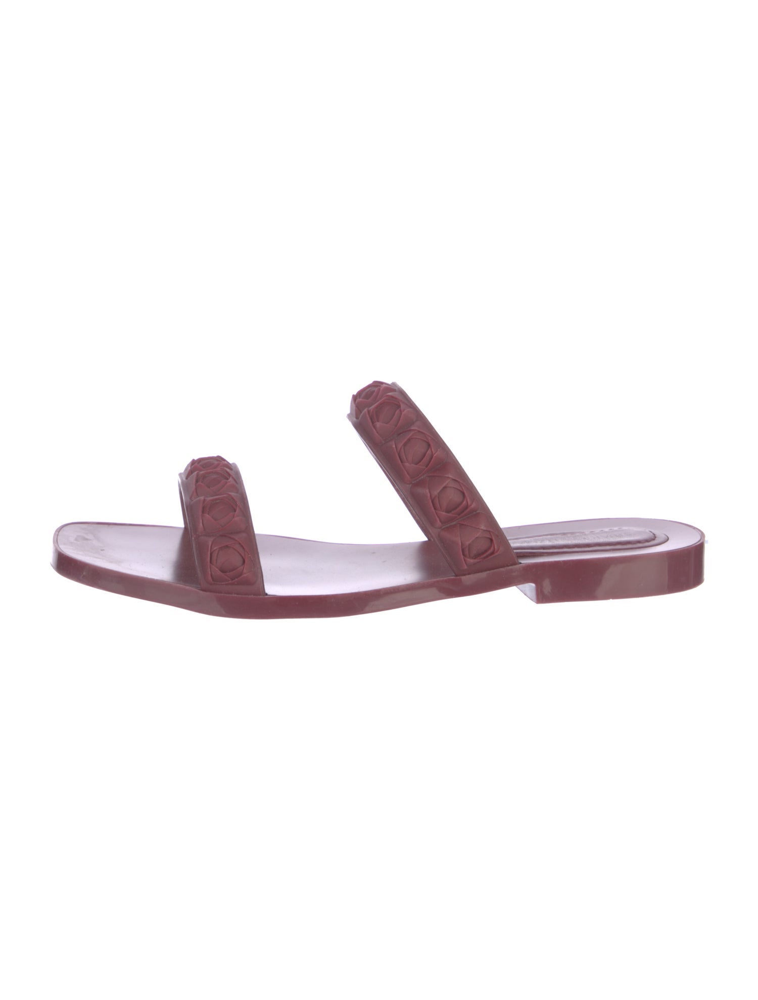 Stuart Weitzman Rubber Slides