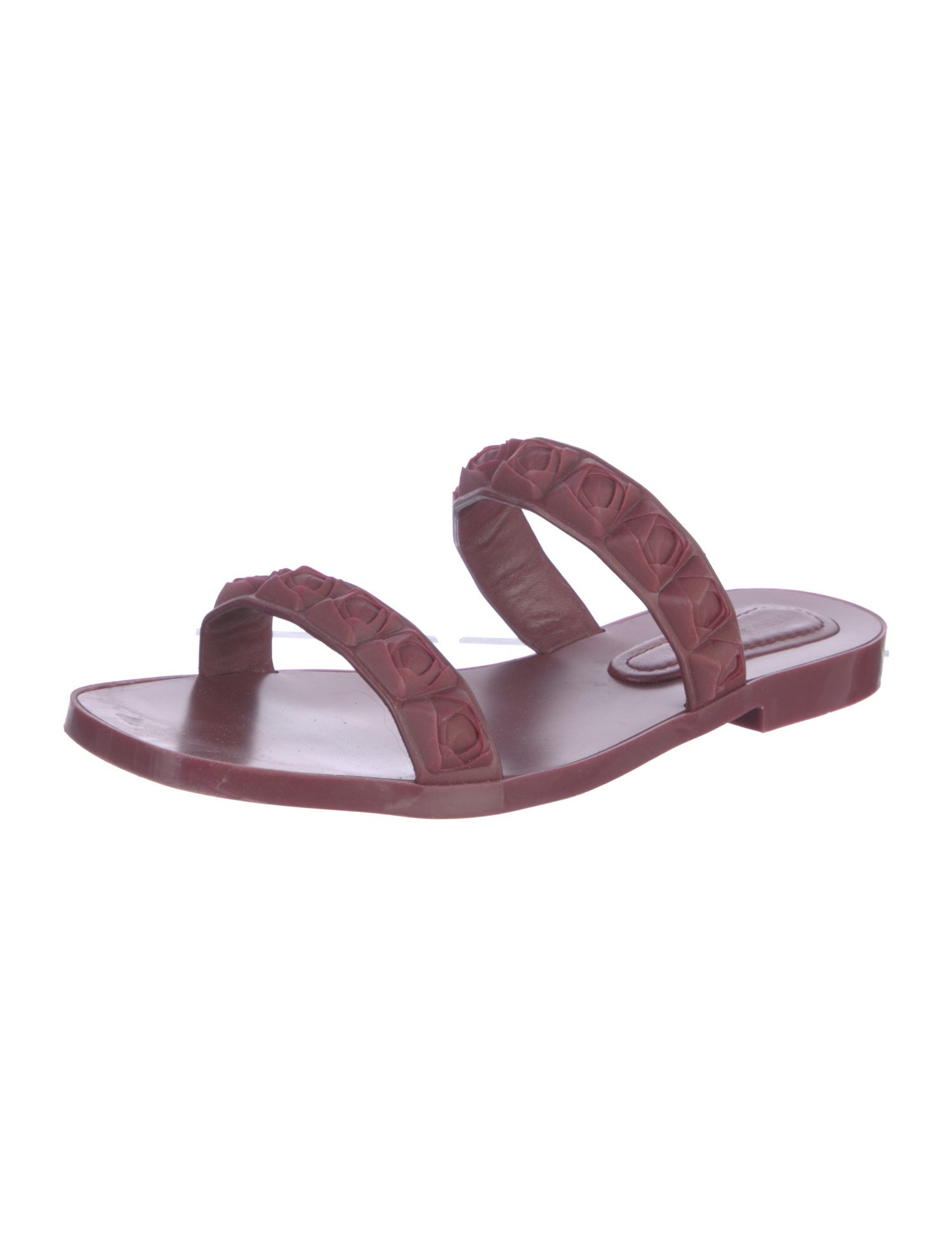 Stuart Weitzman Rubber Slides