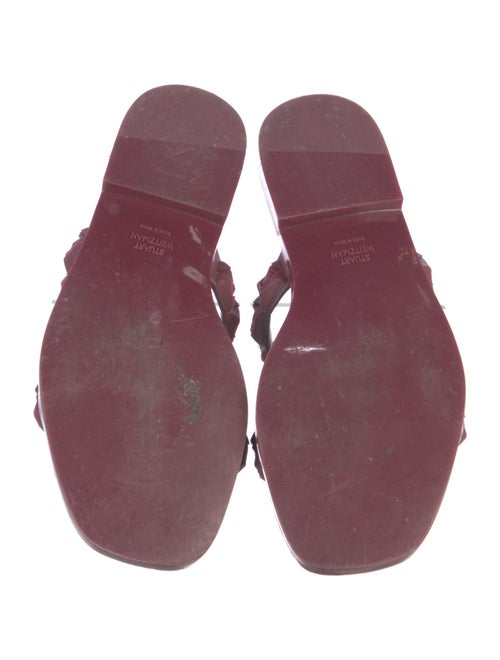 Stuart Weitzman Rubber Slides