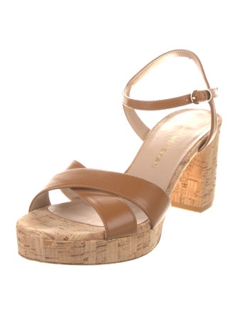 Stuart Weitzman Leather Sandals