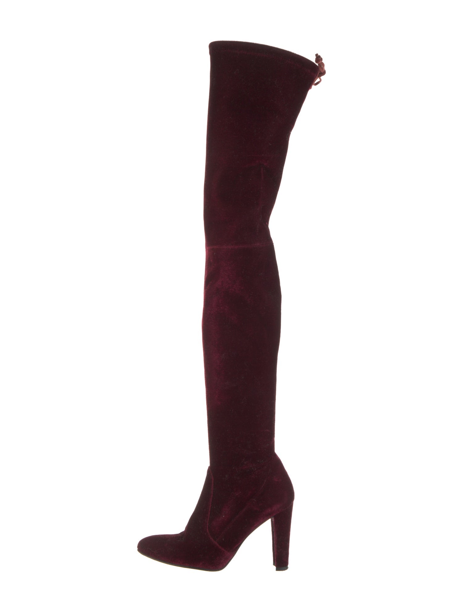 Stuart Weitzman Velvet Boots