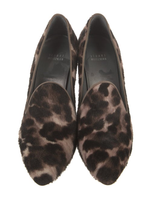 Stuart Weitzman Ponyhair Animal Print Pumps