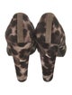 Stuart Weitzman Ponyhair Animal Print Pumps