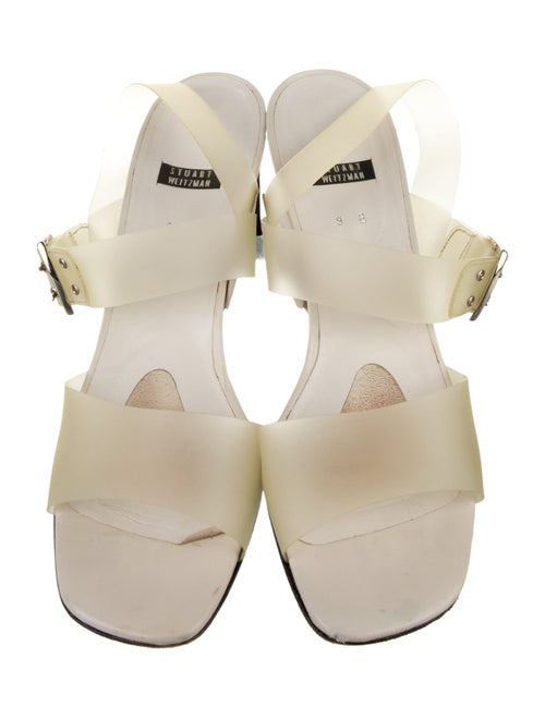 Stuart Weitzman Animal Print Sandals