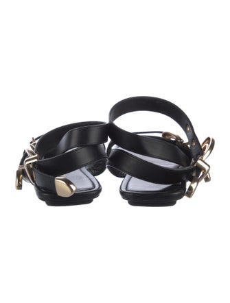 Stuart Weitzman Leather Gladiator Sandals