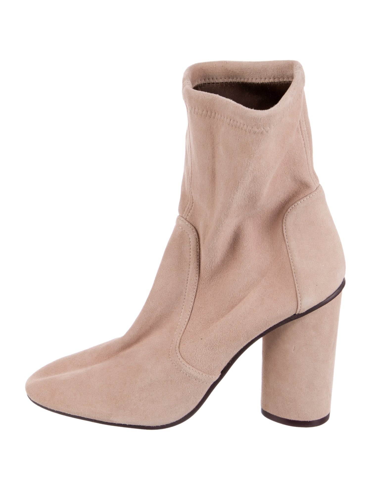 Stuart Weitzman Suede Sock Boots