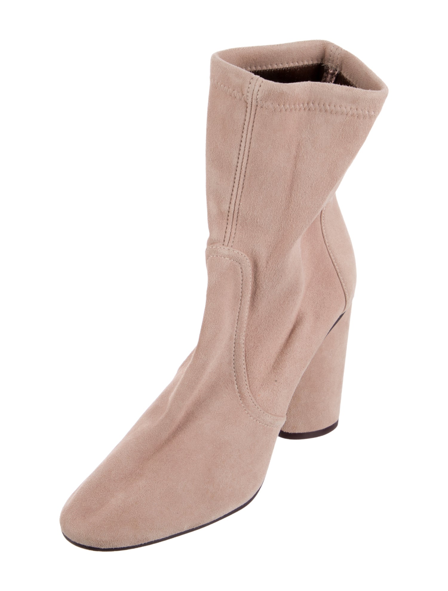 Stuart Weitzman Suede Sock Boots