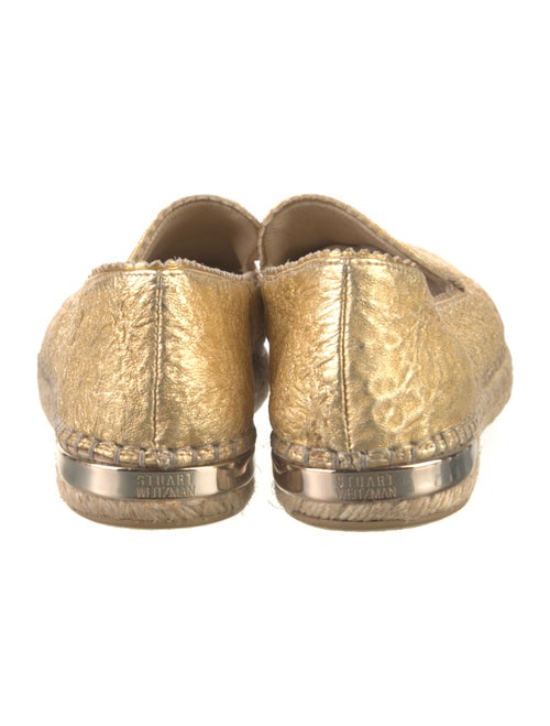 Stuart Weitzman Leather Espadrilles