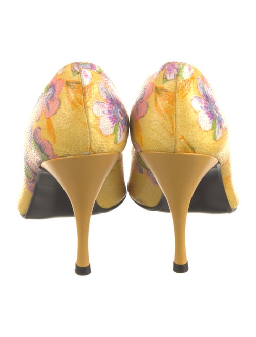 Stuart Weitzman Floral Print Pumps