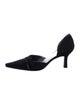 Stuart Weitzman Bow Accents D'Orsay Pumps
