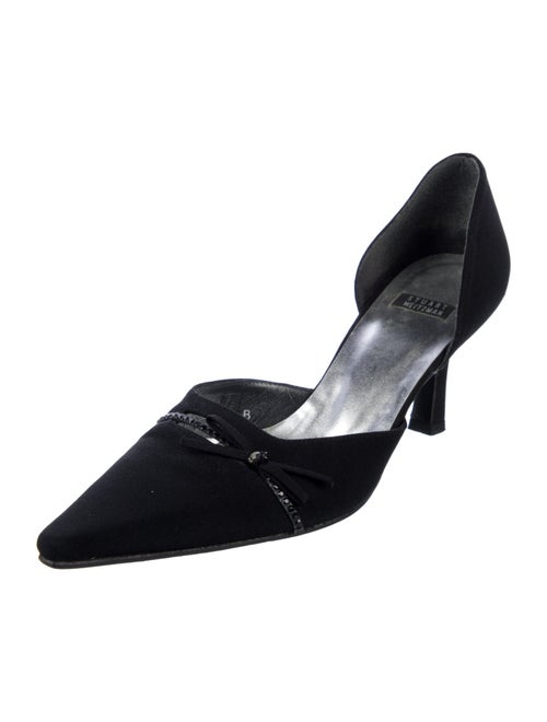 Stuart Weitzman Bow Accents D'Orsay Pumps