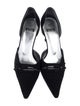 Stuart Weitzman Bow Accents D'Orsay Pumps