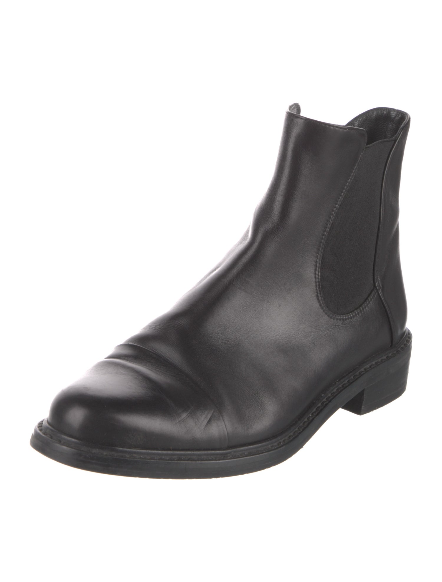 Stuart Weitzman Leather Chelsea Boots