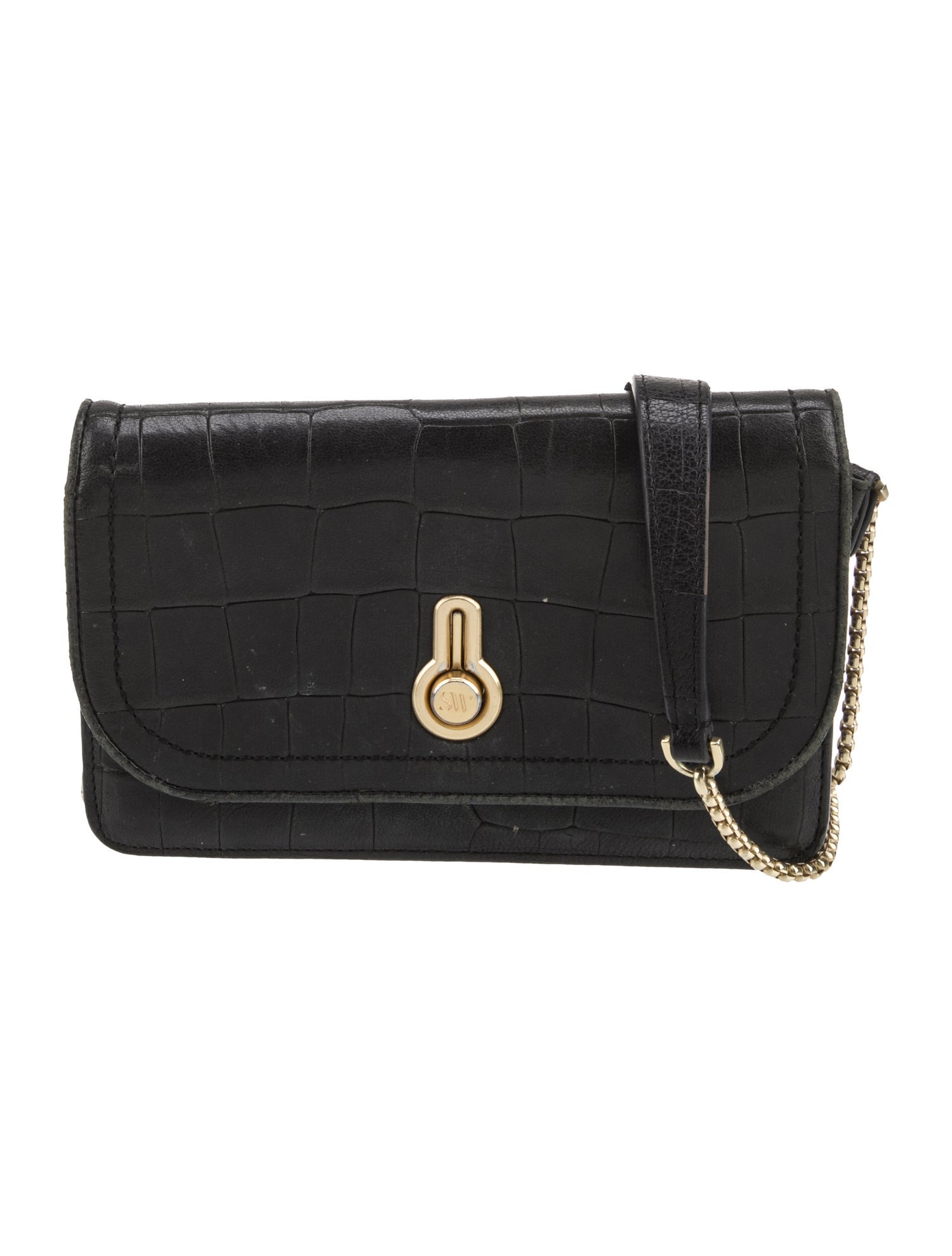 Stuart Weitzman Leather Crossbody Bag