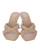 Stuart Weitzman Leather Slides