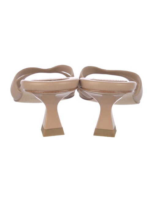 Stuart Weitzman Leather Slides