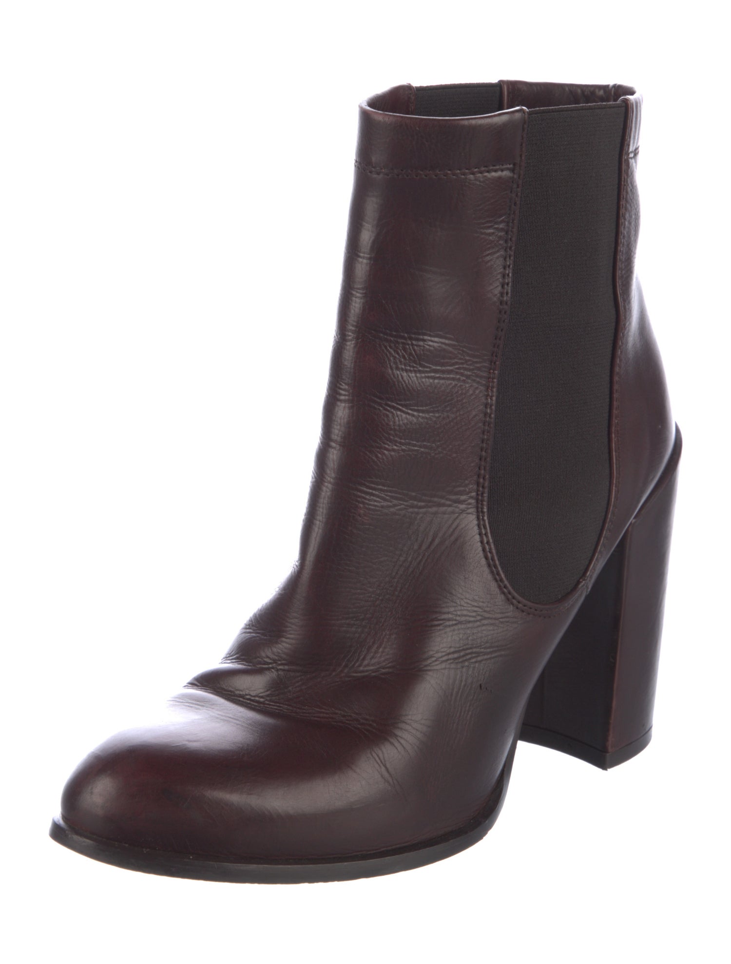 Stuart Weitzman Leather Chelsea Boots