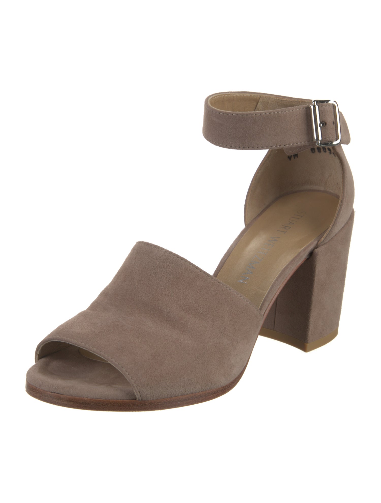 Stuart Weitzman Suede D'Orsay Pumps