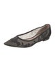 Stuart Weitzman Mesh Printed Ballet Flats