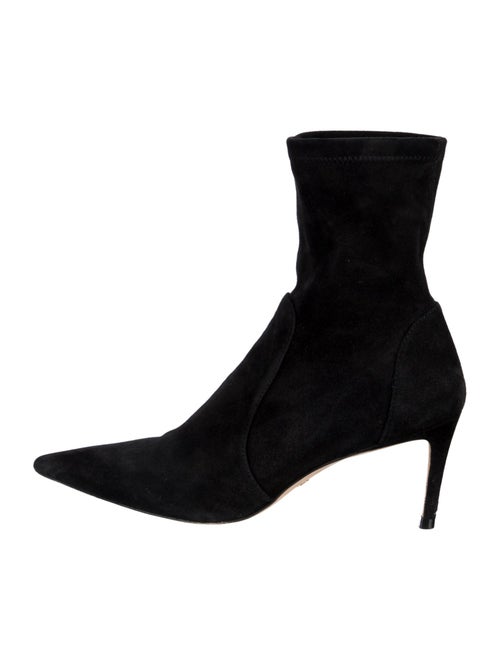 Stuart Weitzman Suede Sock Boots