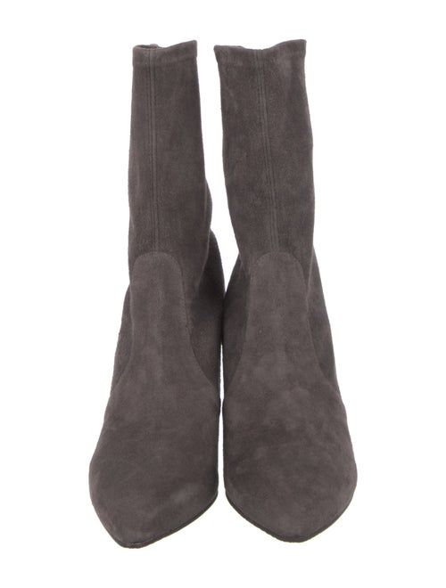 Stuart Weitzman Suede Sock Boots