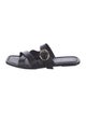 Stuart Weitzman Leather Slides