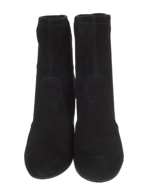 Stuart Weitzman Suede Sock Boots