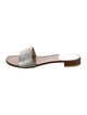 Stuart Weitzman Leather Slides