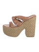 Stuart Weitzman Leather Espadrilles
