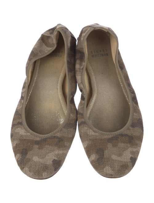 Stuart Weitzman Printed Flats