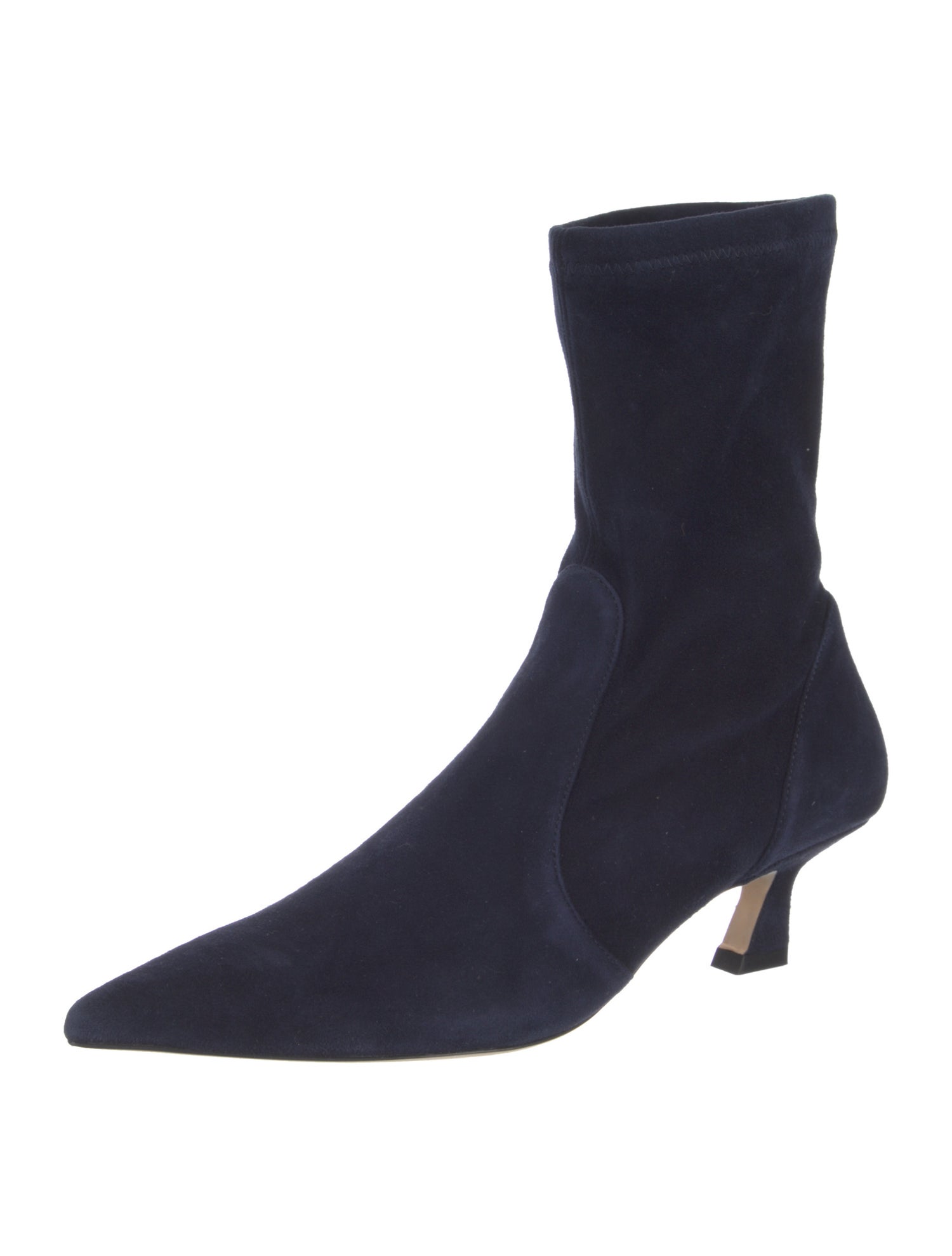 Stuart Weitzman Suede Sock Boots