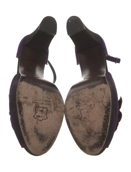 Stuart Weitzman Suede D'Orsay Pumps