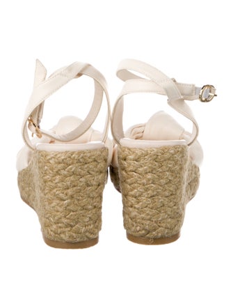 Stuart Weitzman Leather Espadrilles