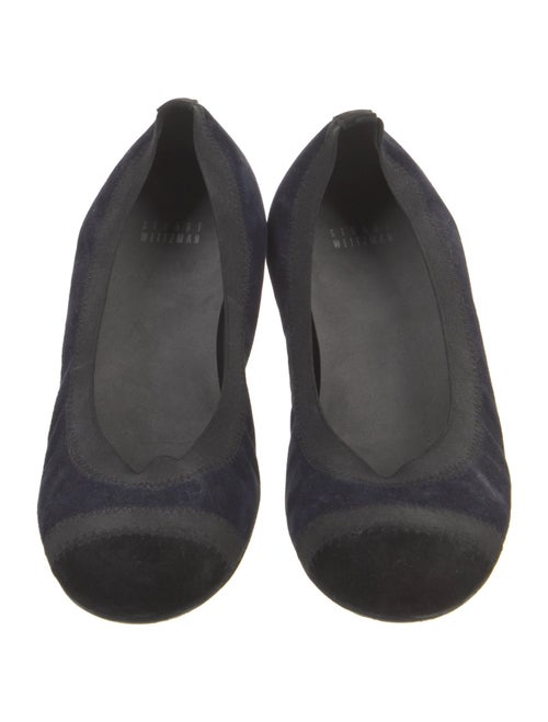 Stuart Weitzman Suede Flats