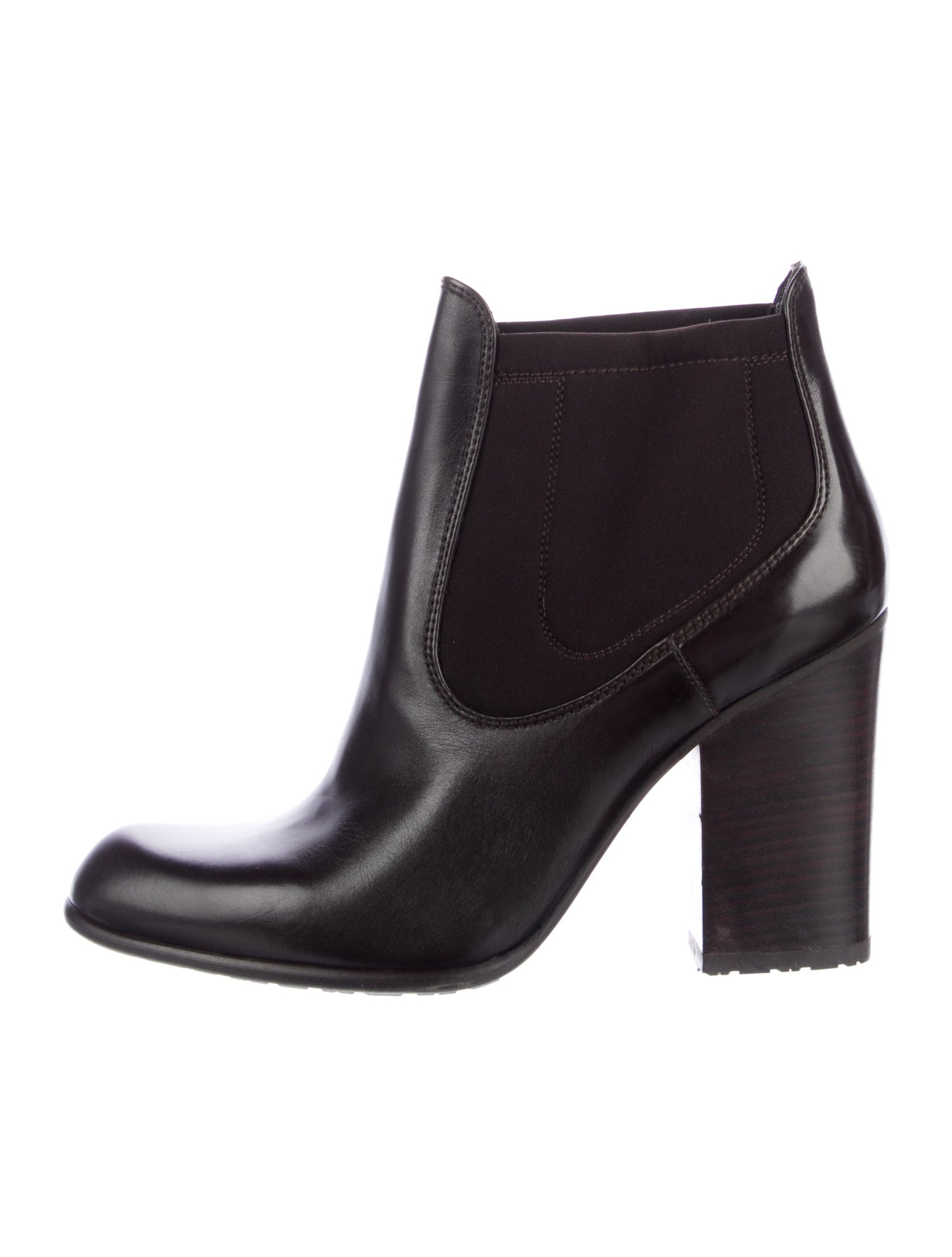 Stuart Weitzman Leather Chelsea Boots