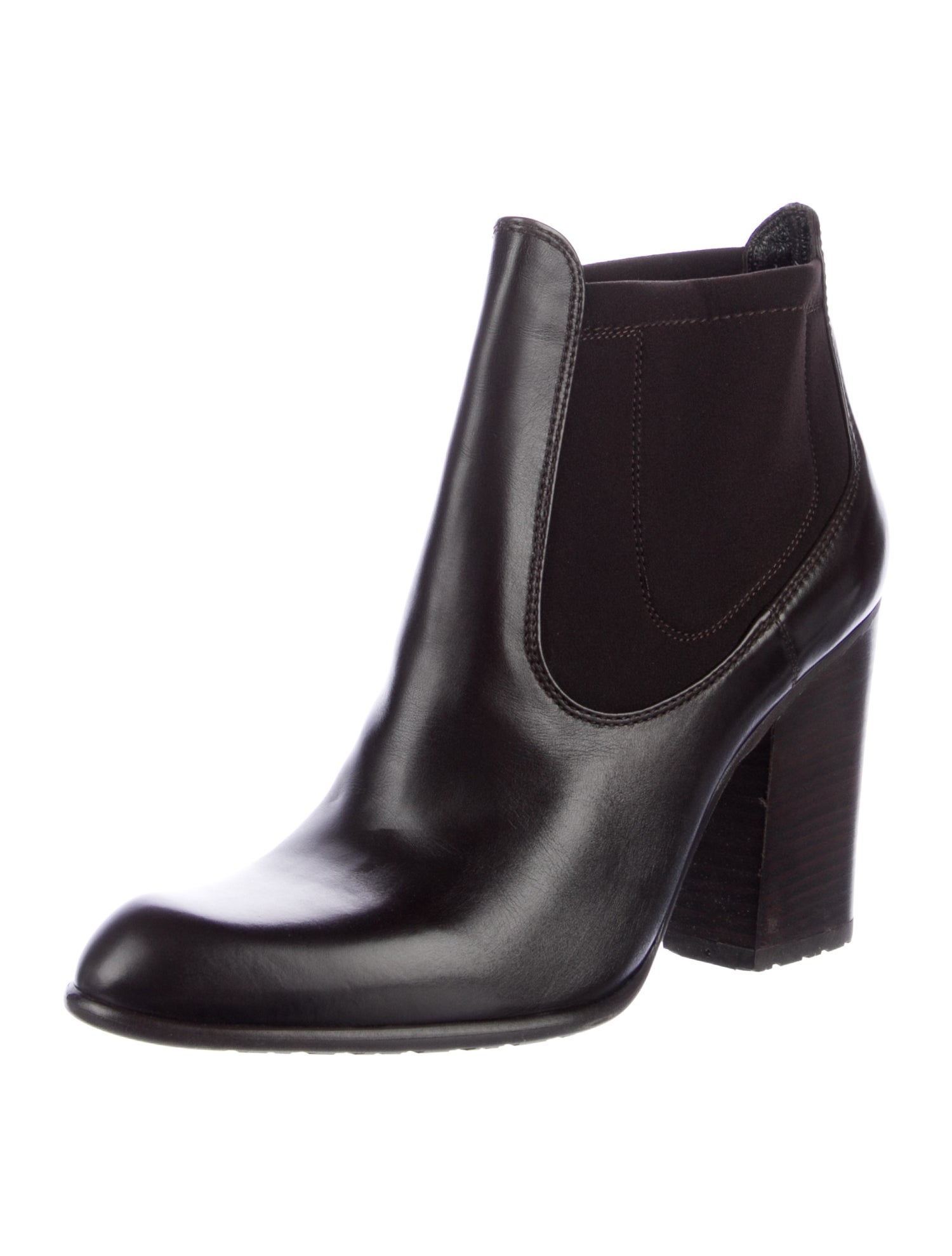 Stuart Weitzman Leather Chelsea Boots