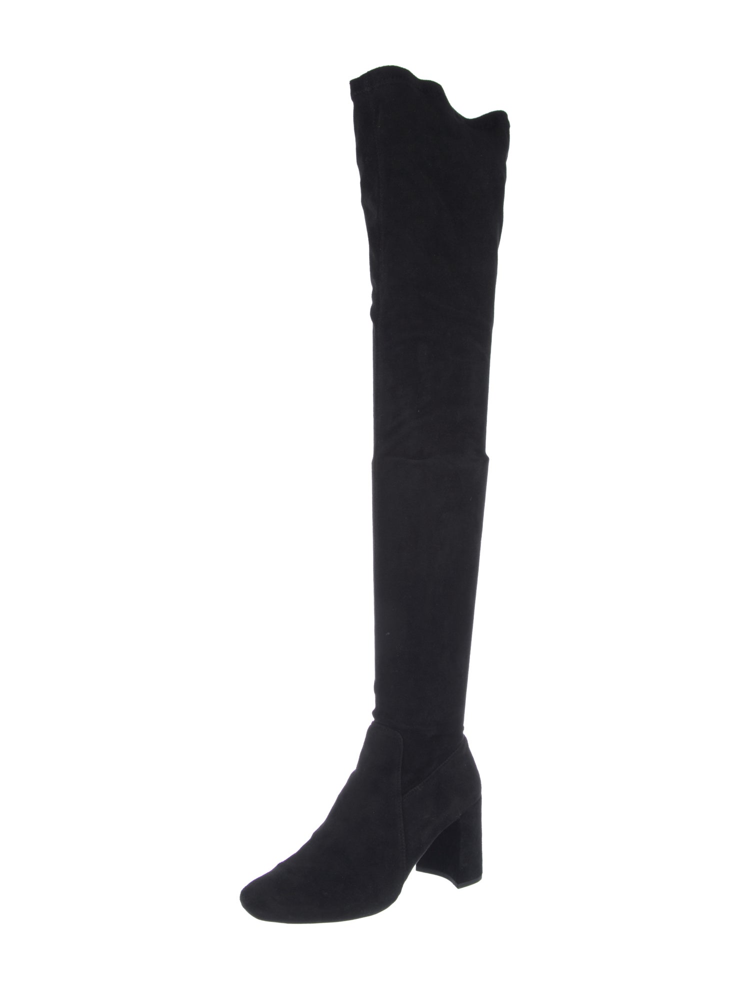 Stuart Weitzman Suede Sock Boots