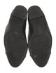 Stuart Weitzman Leather Chain-Link Accents Ballet Flats