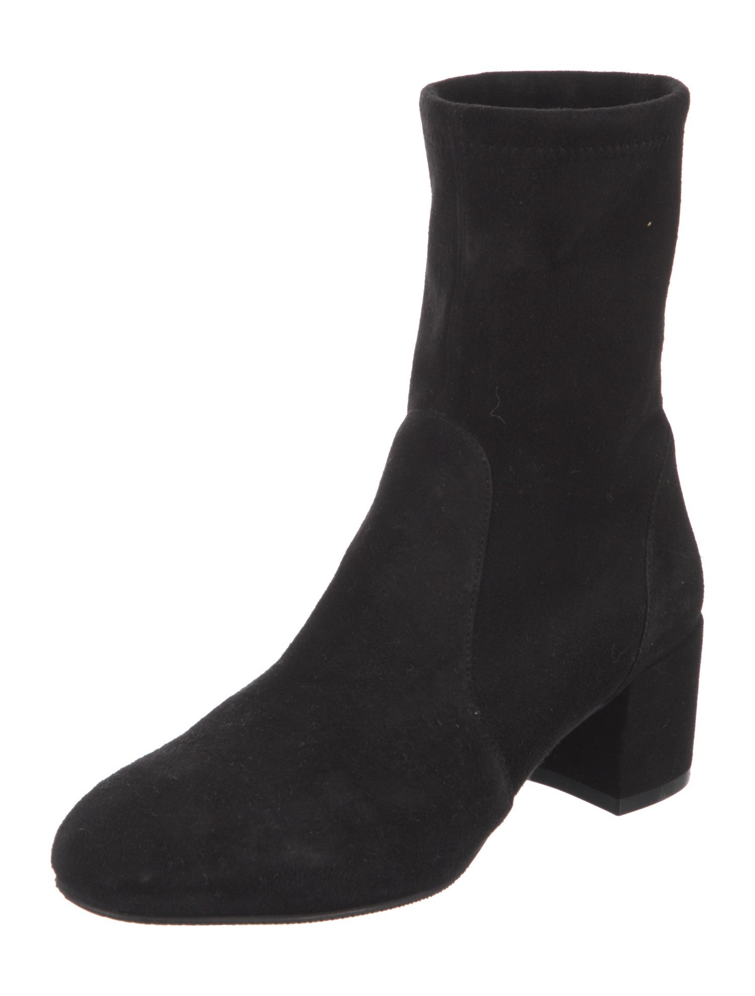 Stuart Weitzman Suede Sock Boots