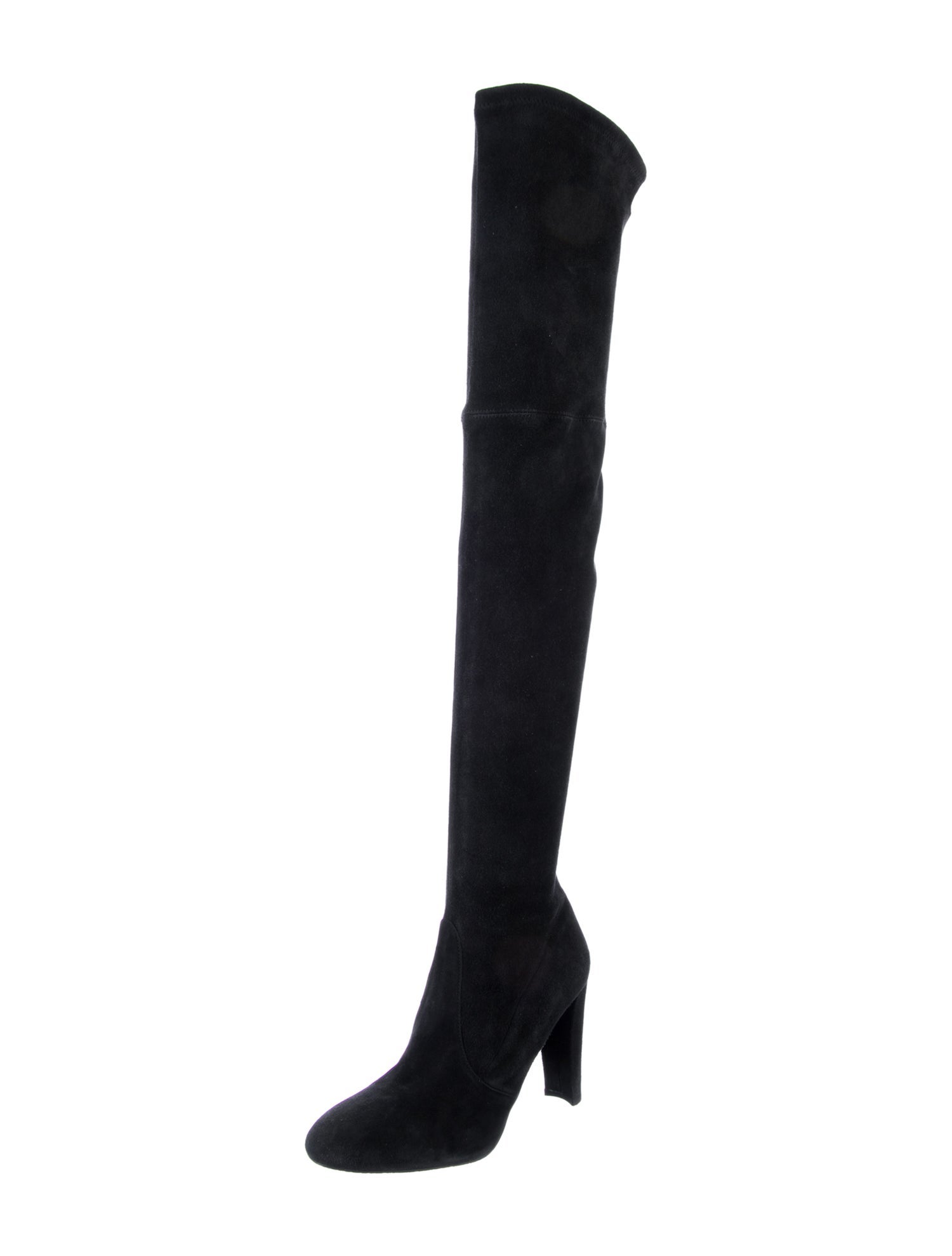 Stuart Weitzman Suede Sock Boots